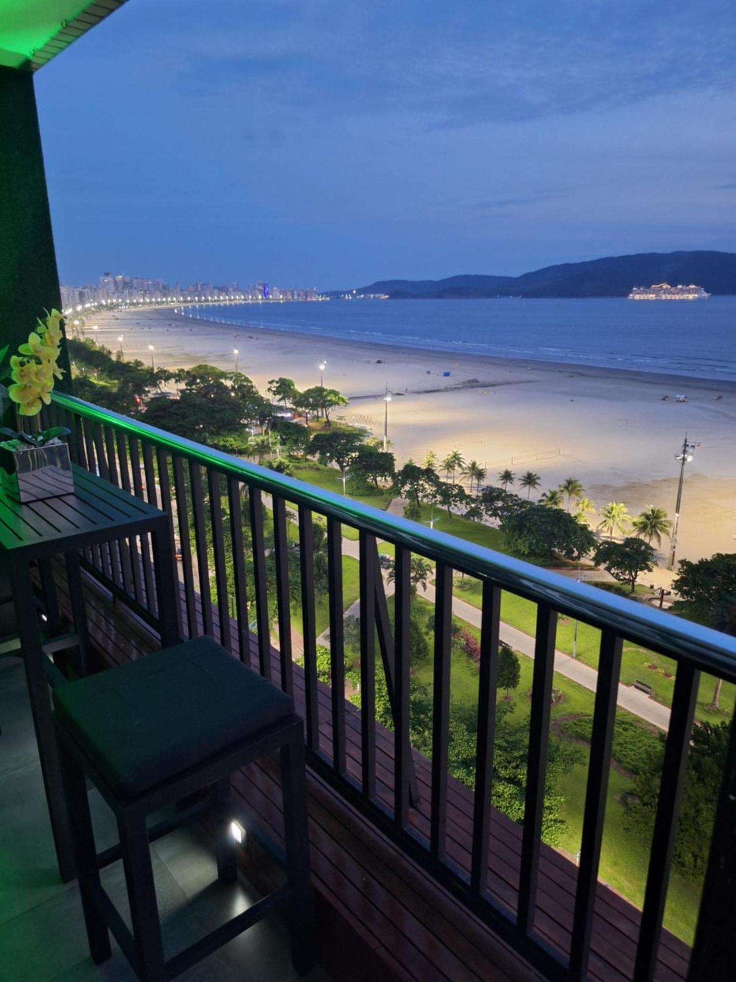 Apartamento Frente Mar Santos Exterior foto